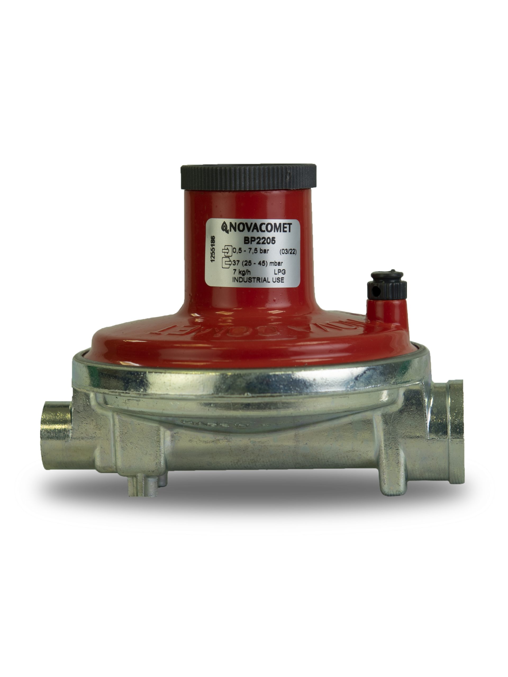 REGULATOR 7KG/HR P.IN0.57.5 bar P.OUT 37 MBAR GAS